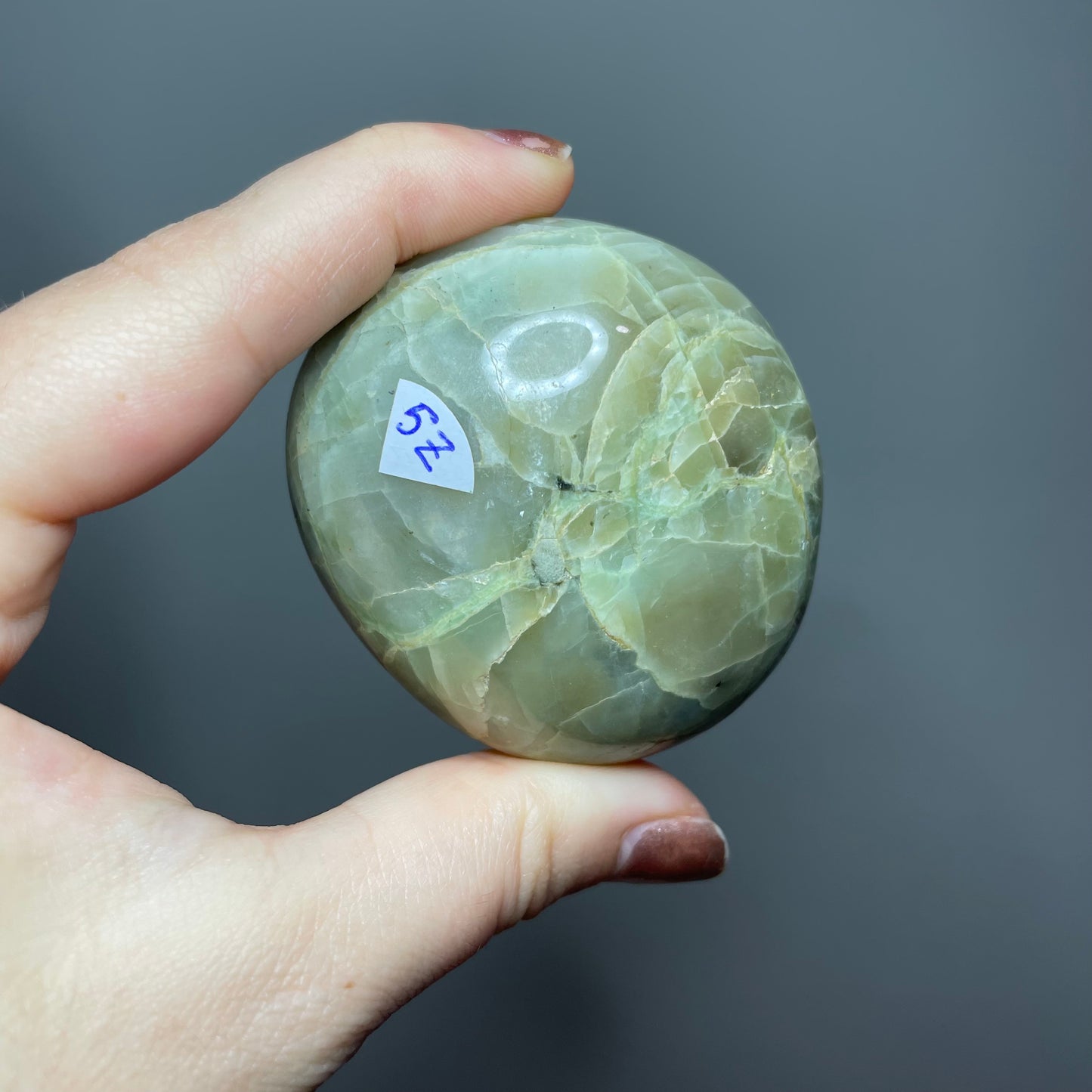 Garnierite Palm Stones