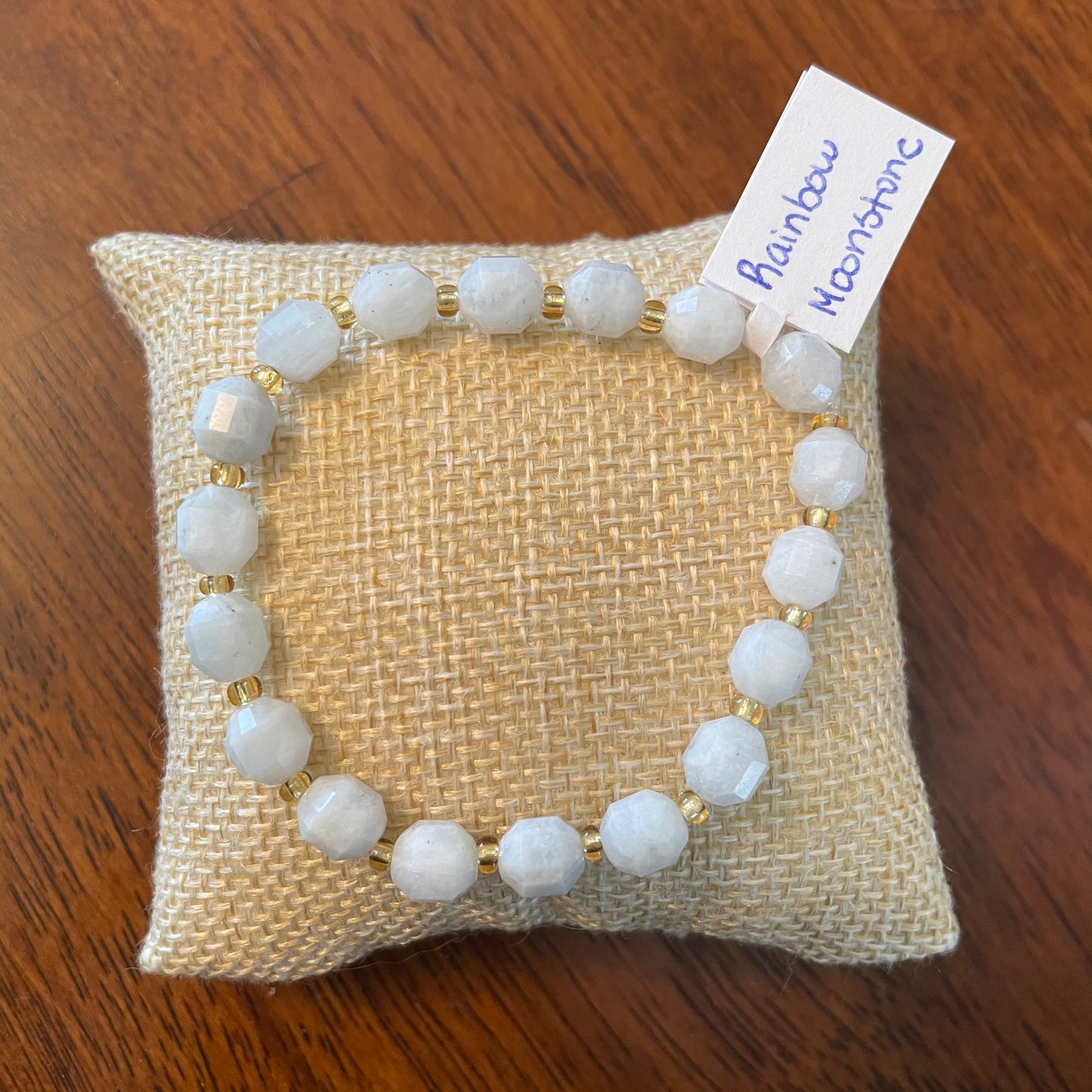 Rainbow Moonstone Bracelet