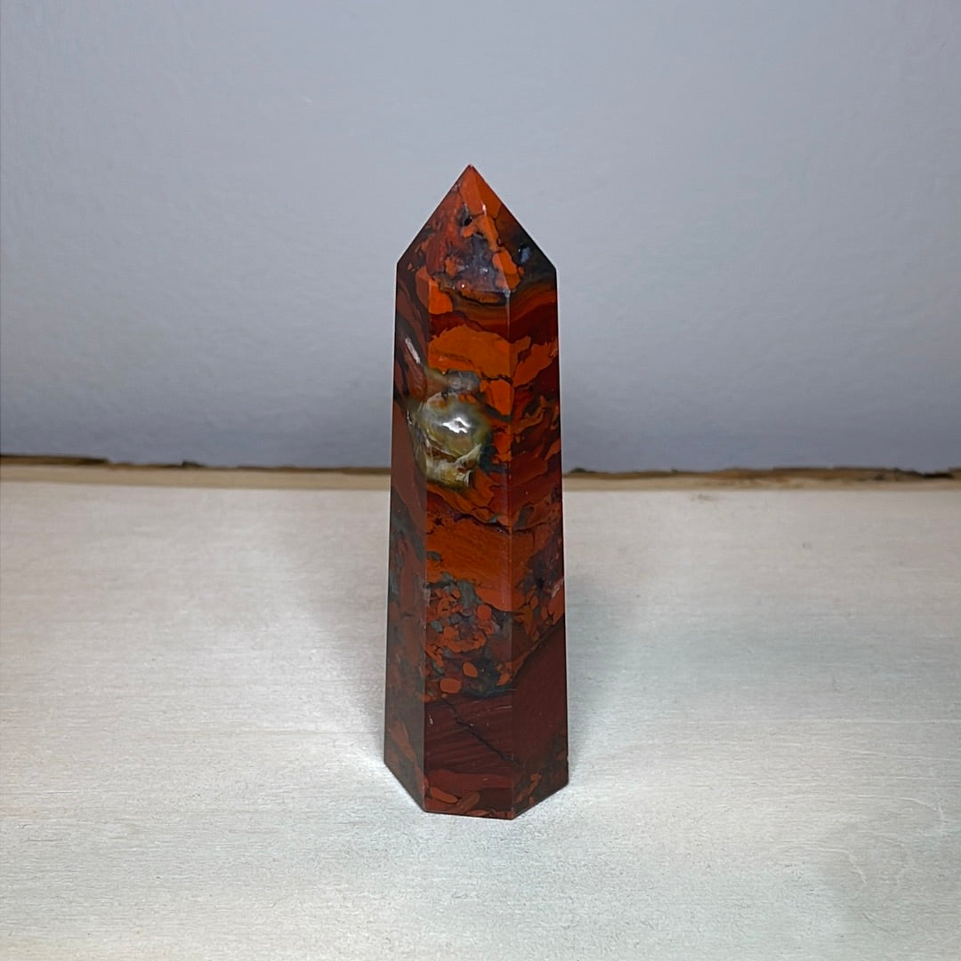 Breciatted Jasper Towers