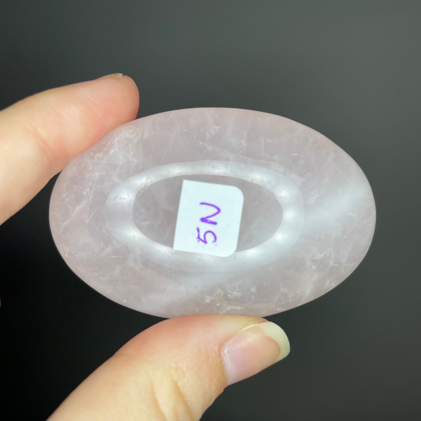 Rose Quartz Palm Stones