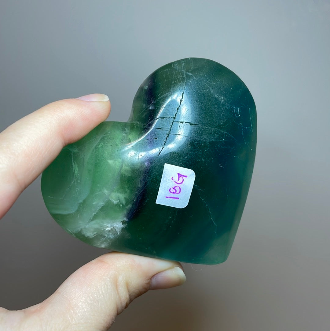 Flourite Heart
