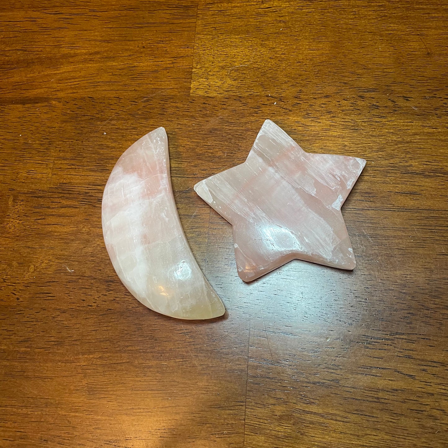 Pink/Rose Calcite Shapes