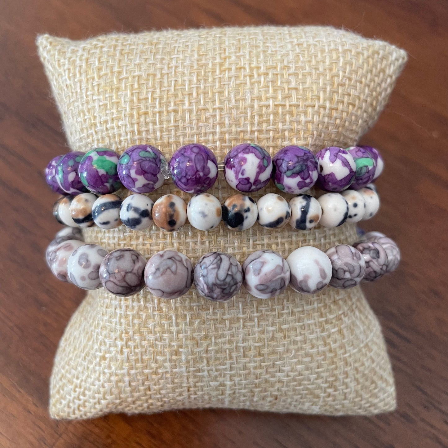 Rain Flower Stone Bracelet