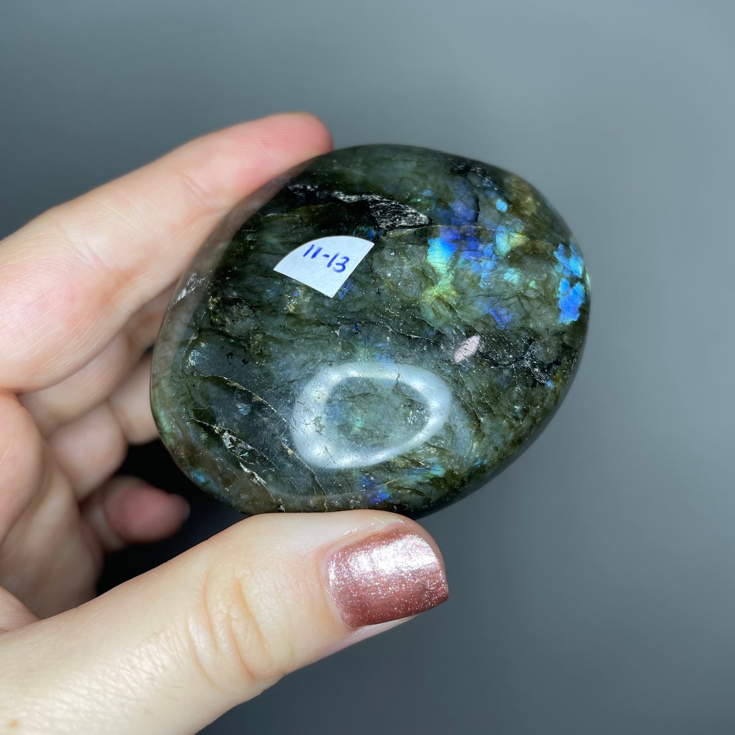 Labradorite Palm Stone