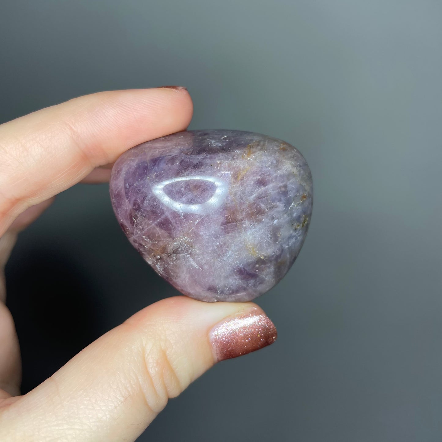 Rose Quartz (Lavendar) Pebble