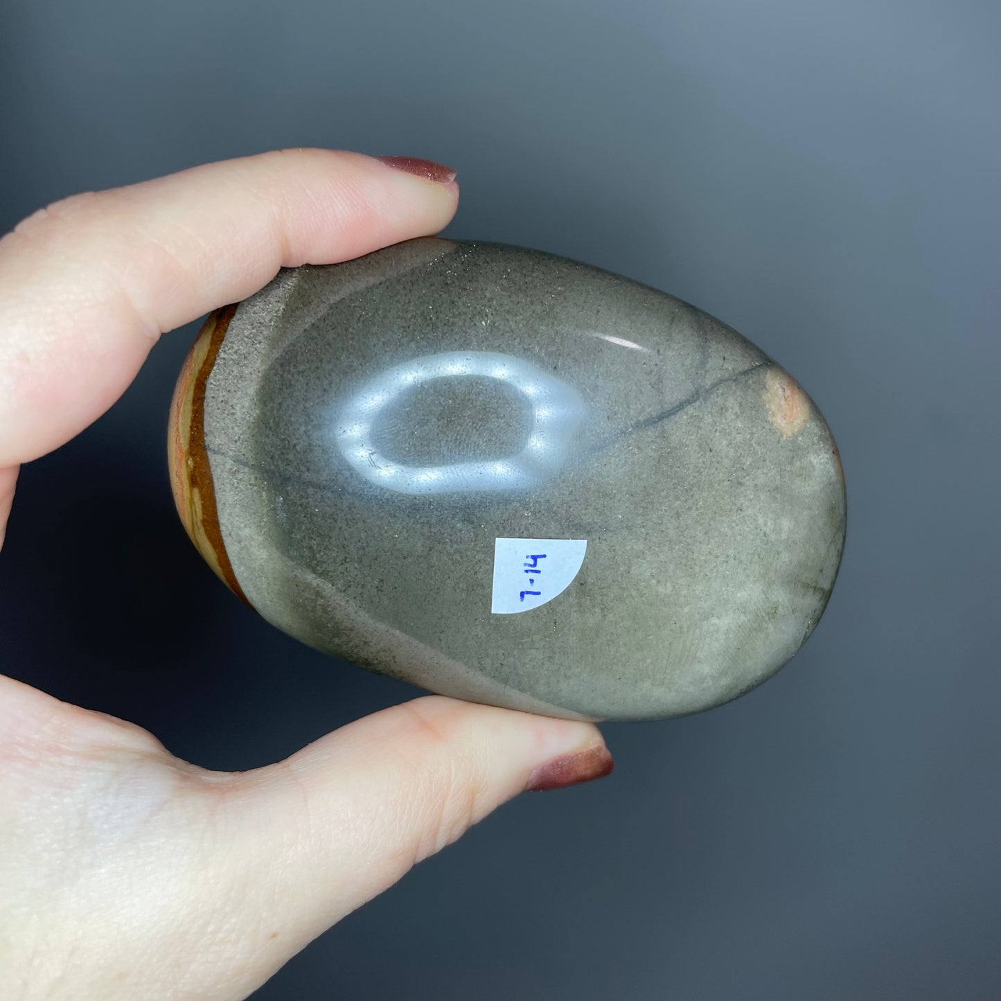 Polychrome Jasper Palm Stones ($7-10)