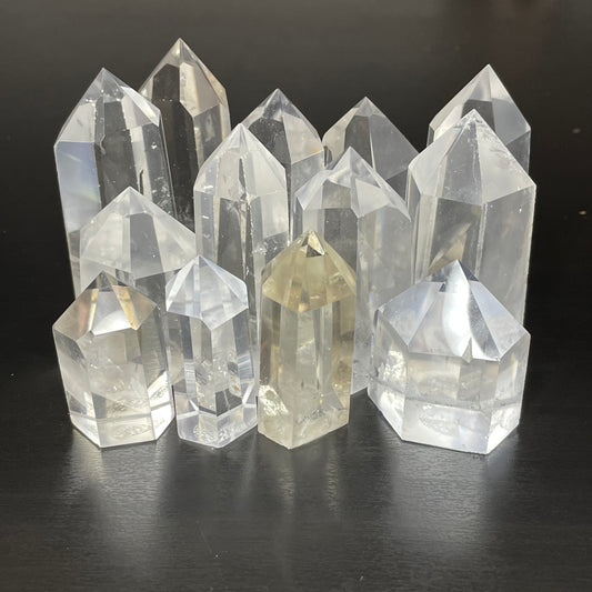 Clear Quartz Towers
