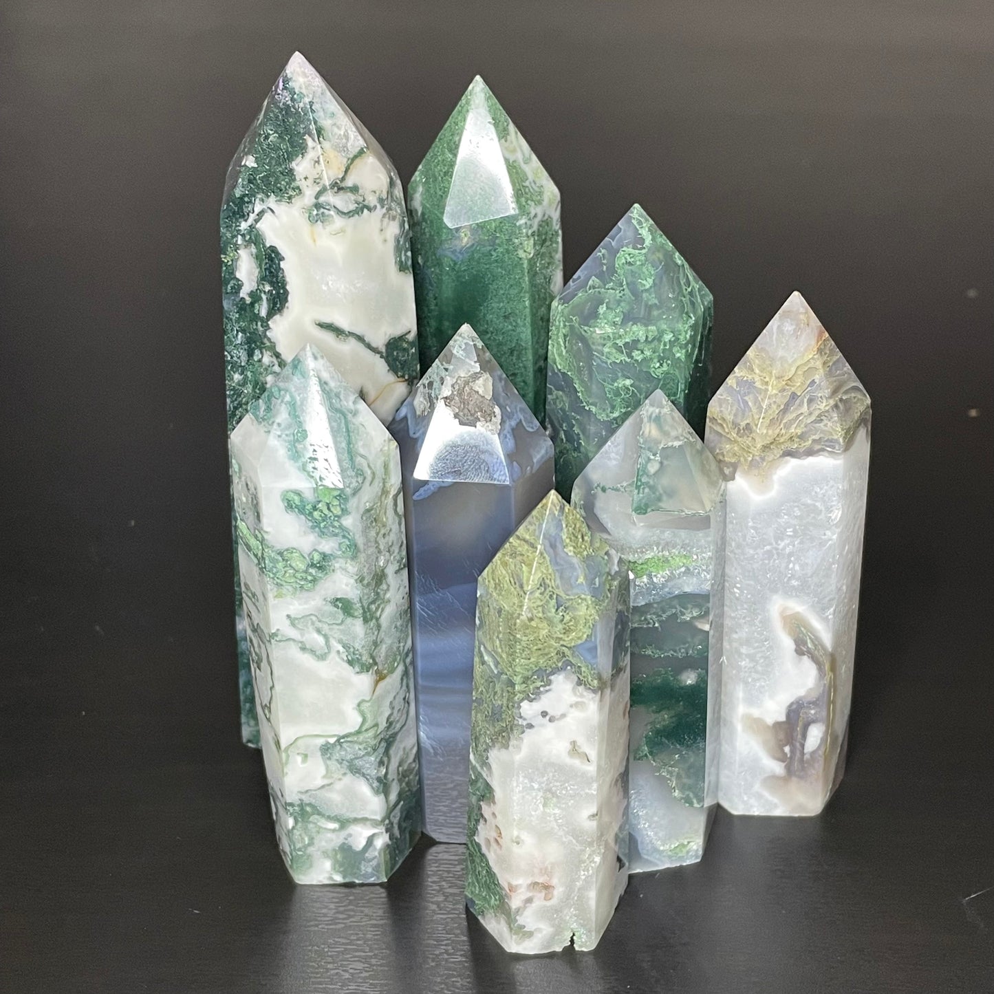 Moss Agate Towers
