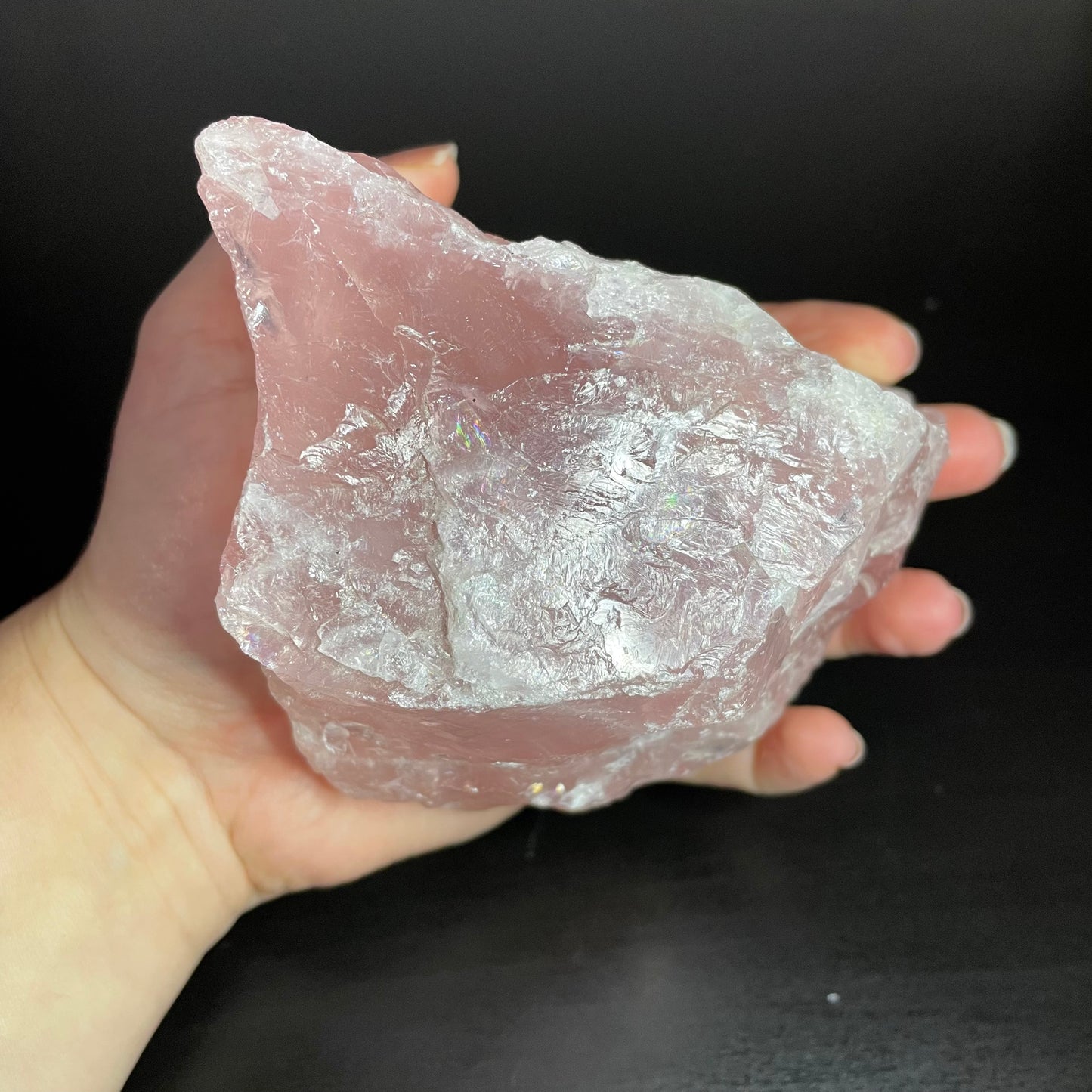 Rose Quartz - Raw - Large