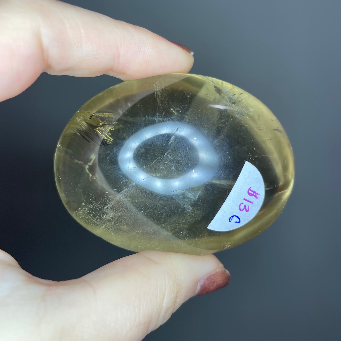 Smokey Quartz Palm Stones
