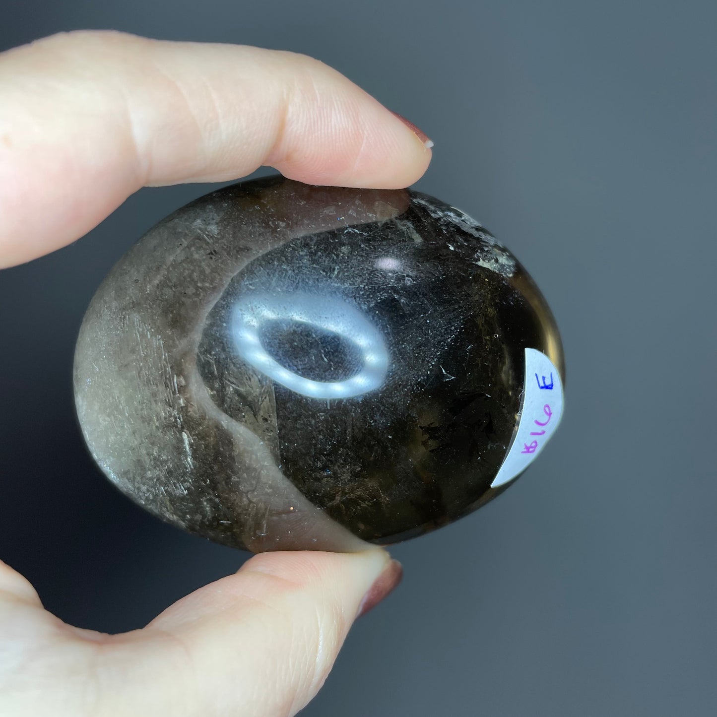 Smokey Quartz Palm Stones