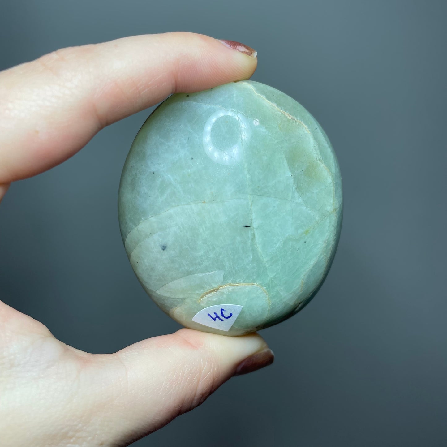 Garnierite Palm Stones