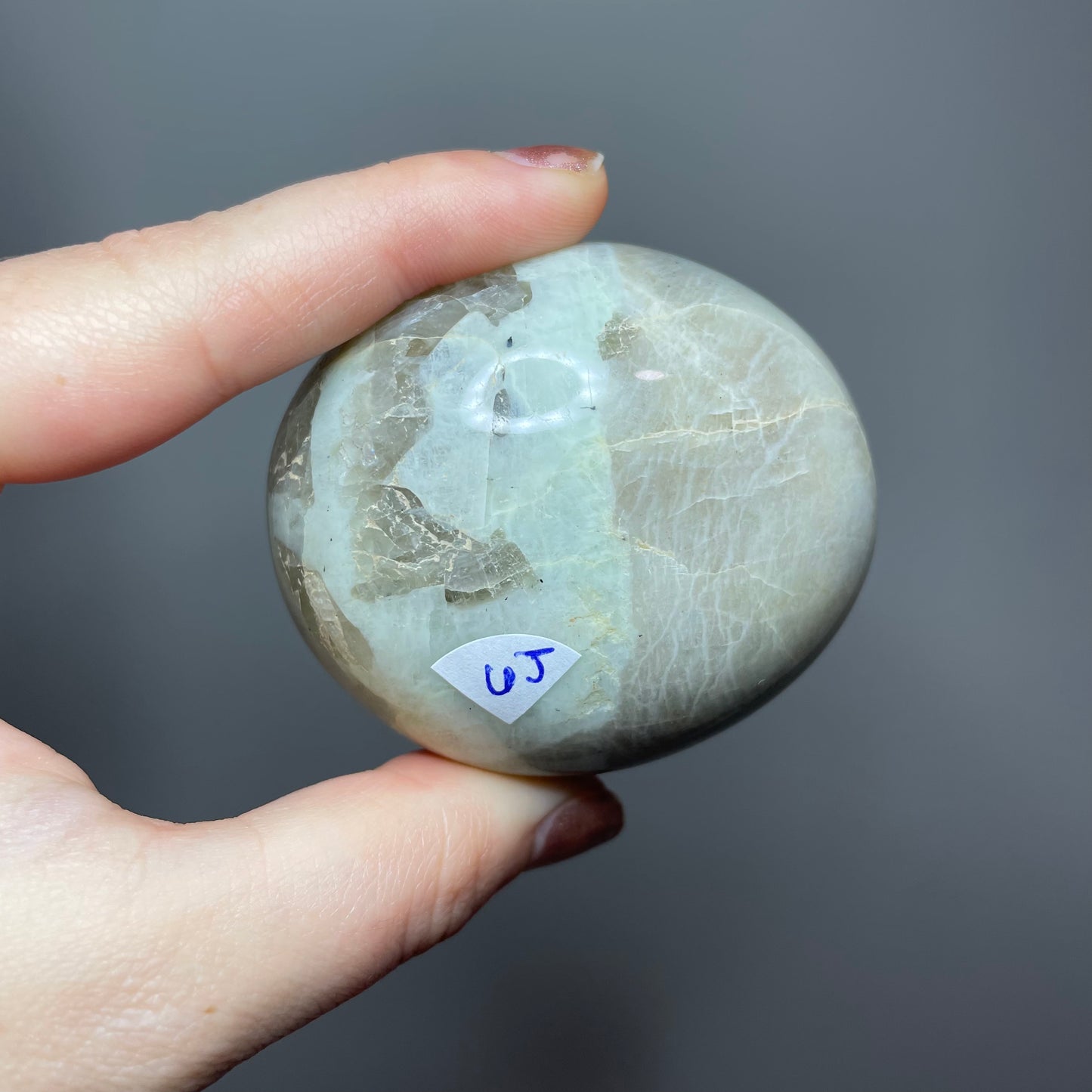 Garnierite Palm Stones