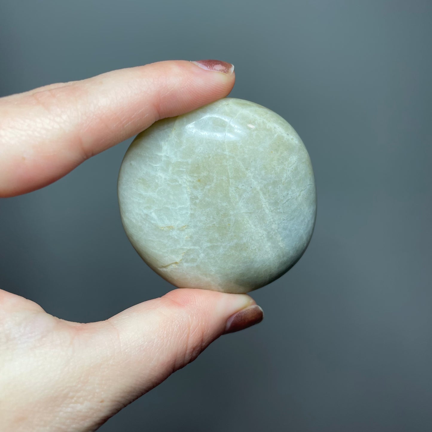 Garnierite Palm Stones