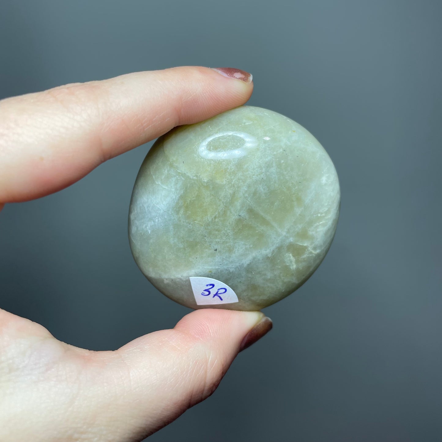 Garnierite Palm Stones
