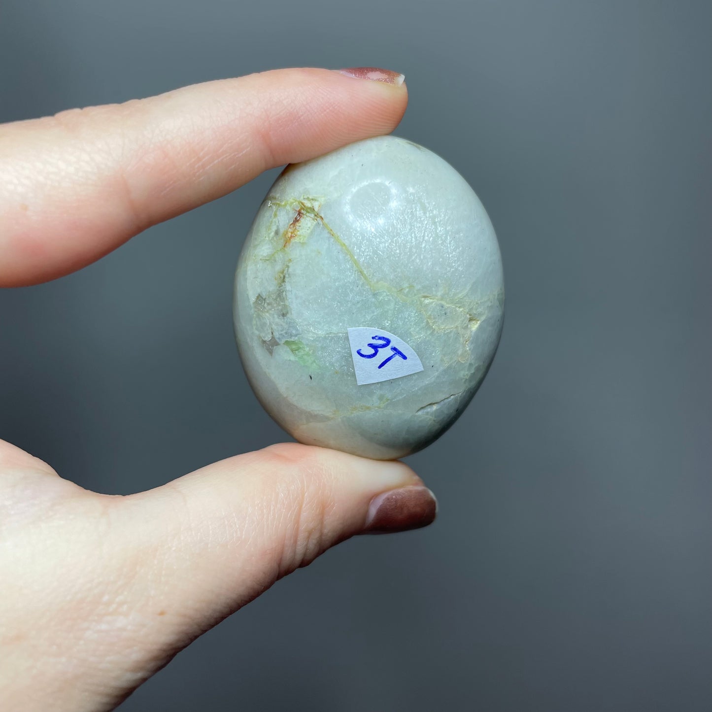 Garnierite Palm Stones