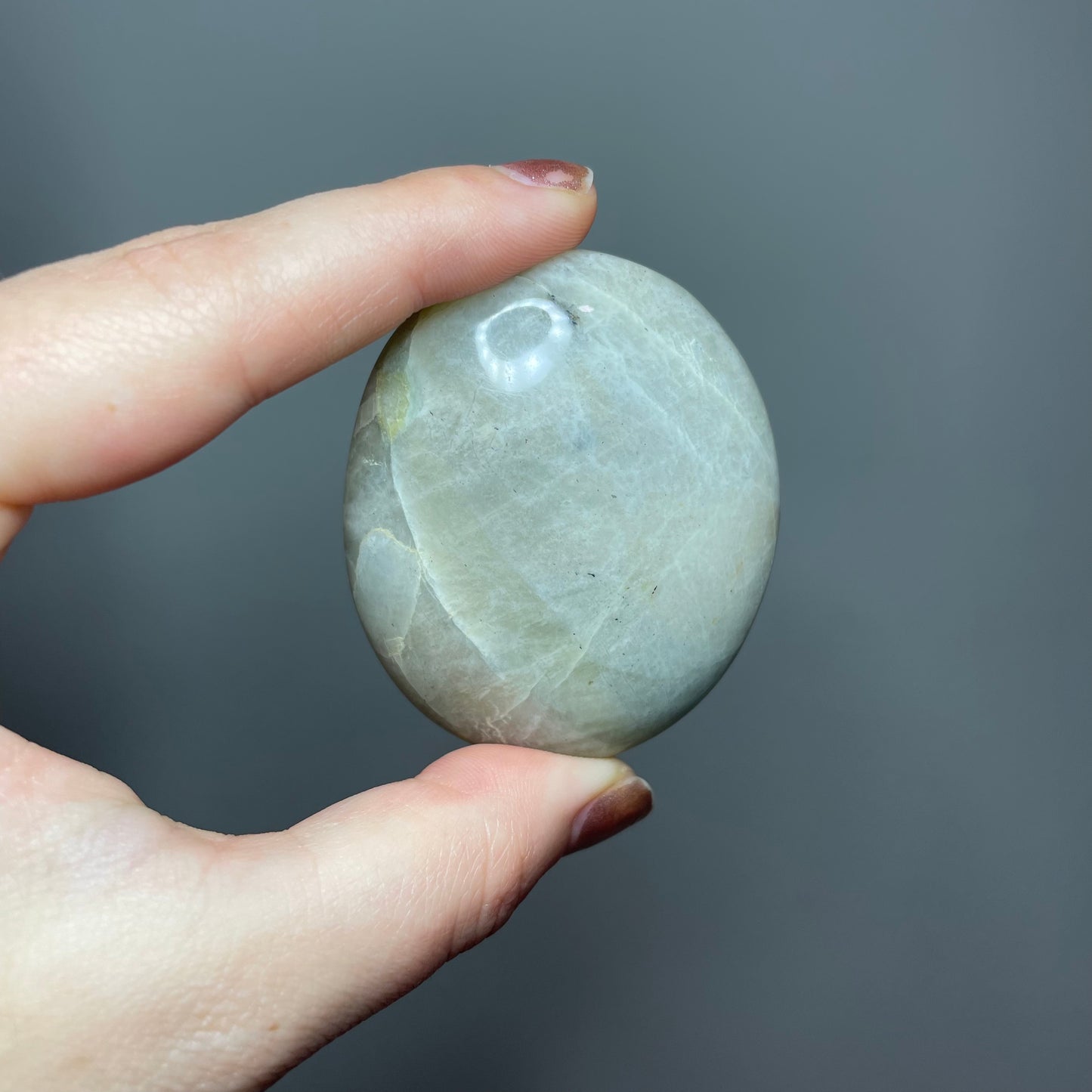 Garnierite Palm Stones