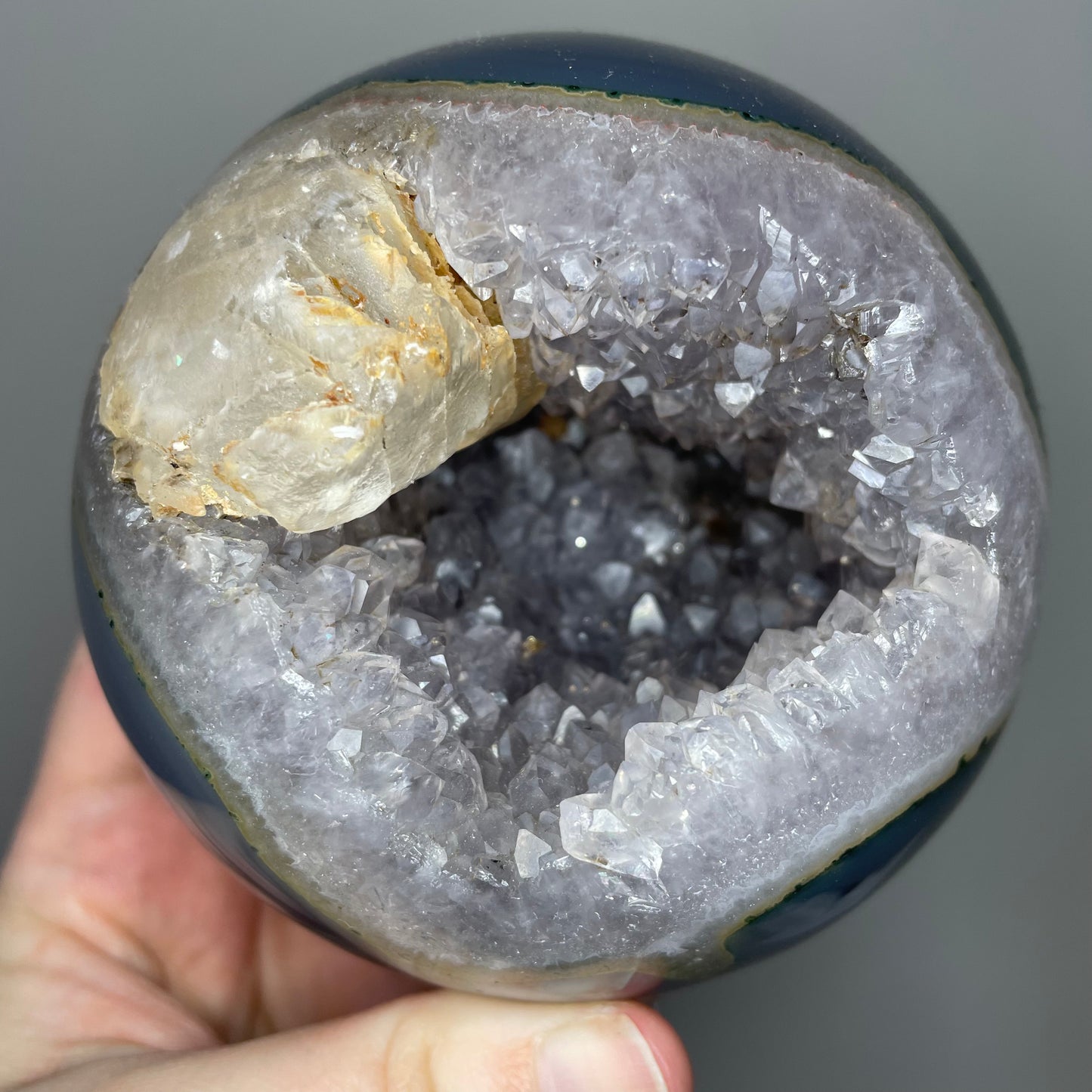 Agate Druzy Sphere