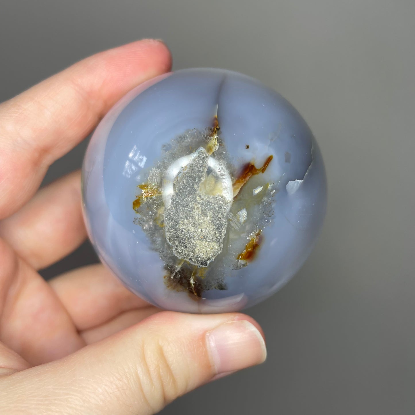 Agate Druzy Sphere