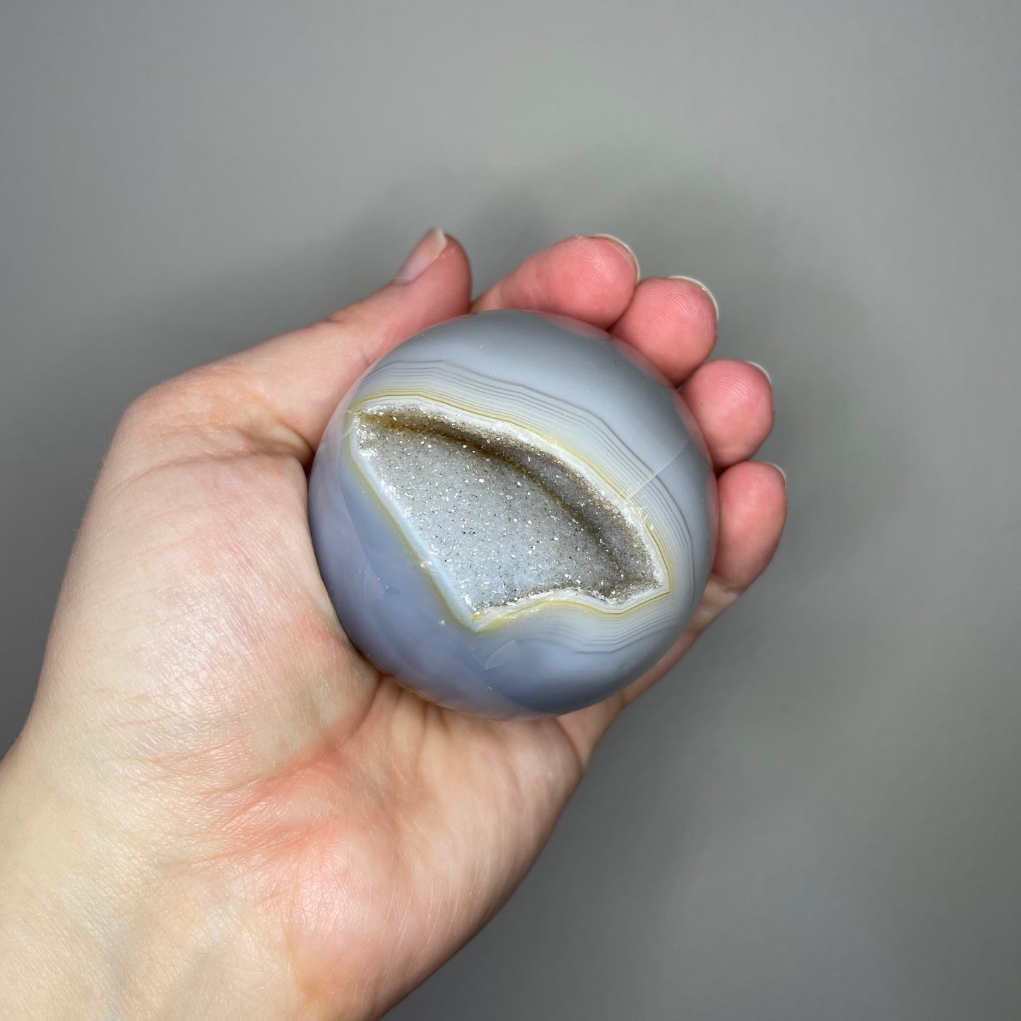 Agate Druzy Sphere