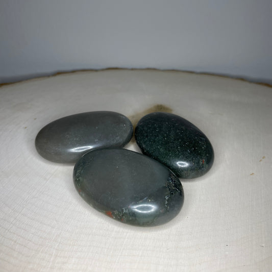 Bloodstone Palm Stones