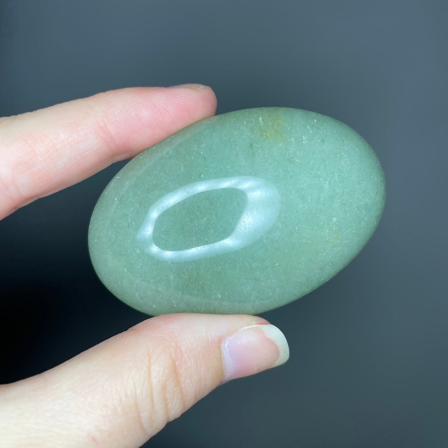 Green Aventurine Palm Stones