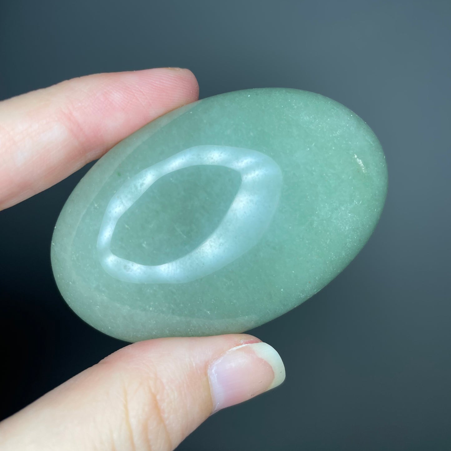 Green Aventurine Palm Stones
