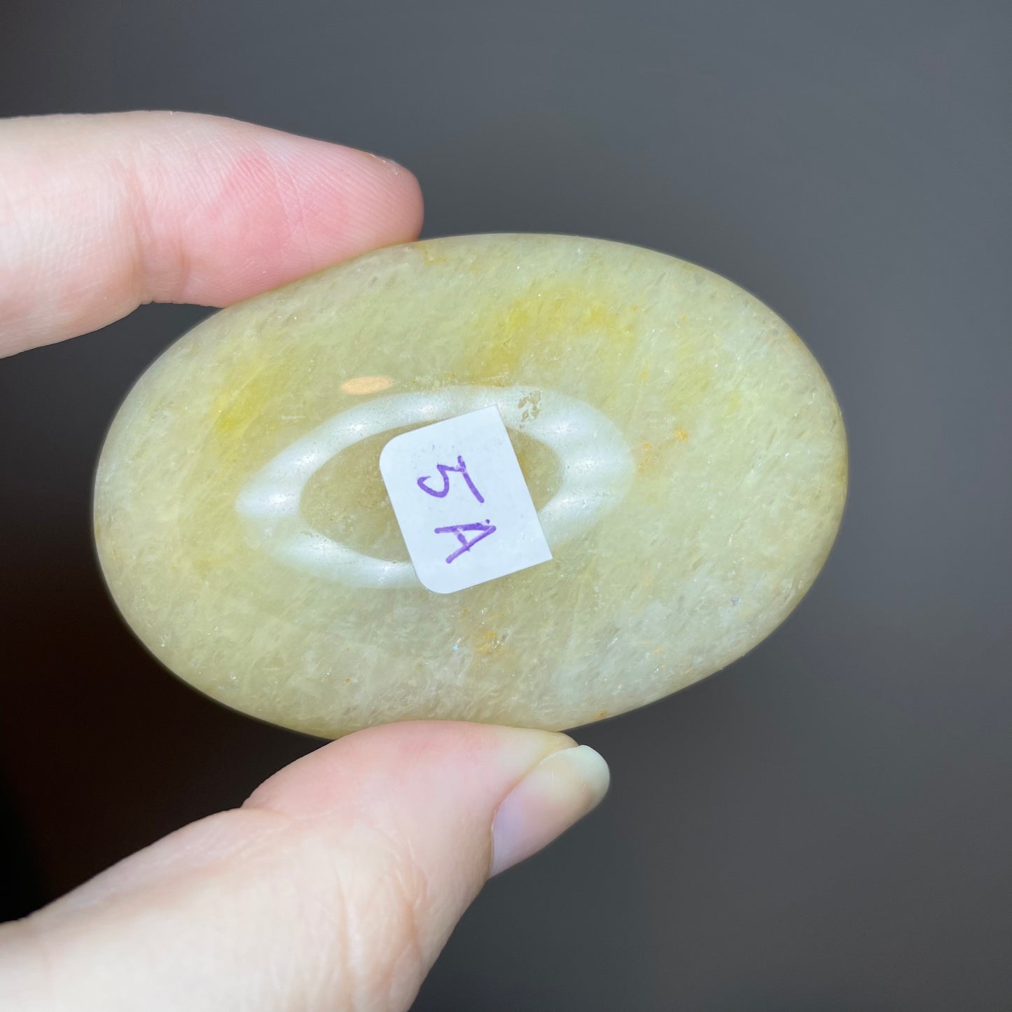 Peach Aventurine Palm Stones