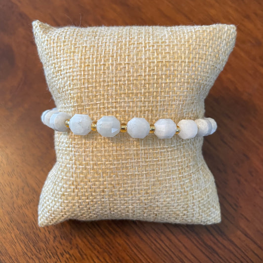 Rainbow Moonstone Bracelet