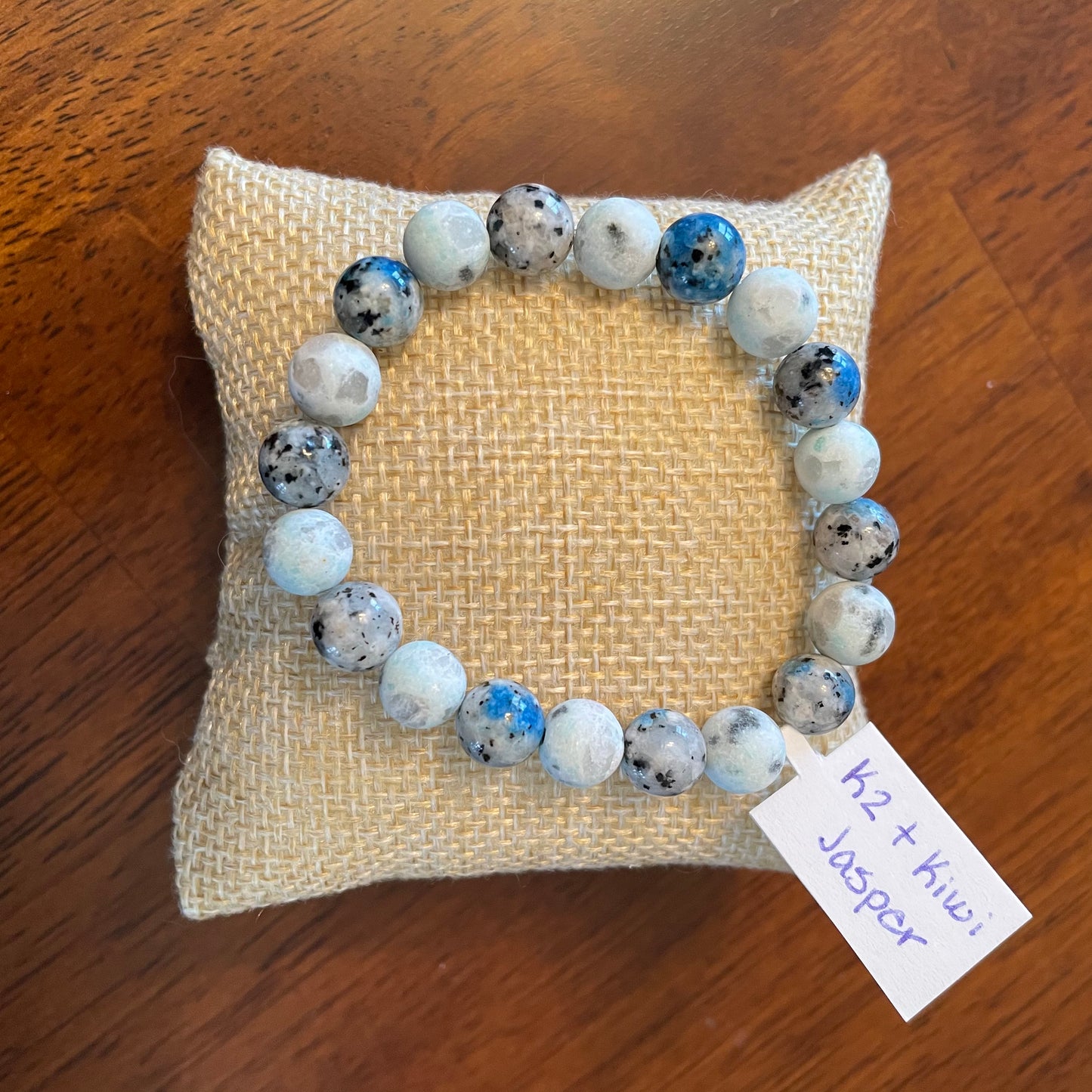 K2 + Kiwi Jasper Bracelet