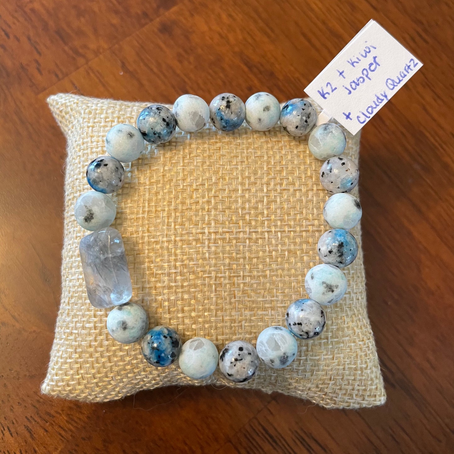 K2 + Kiwi Jasper Bracelet