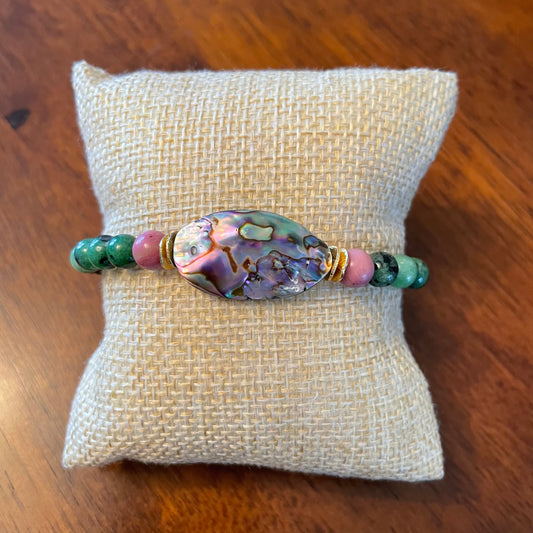 Ruby Zoisite Bracelet
