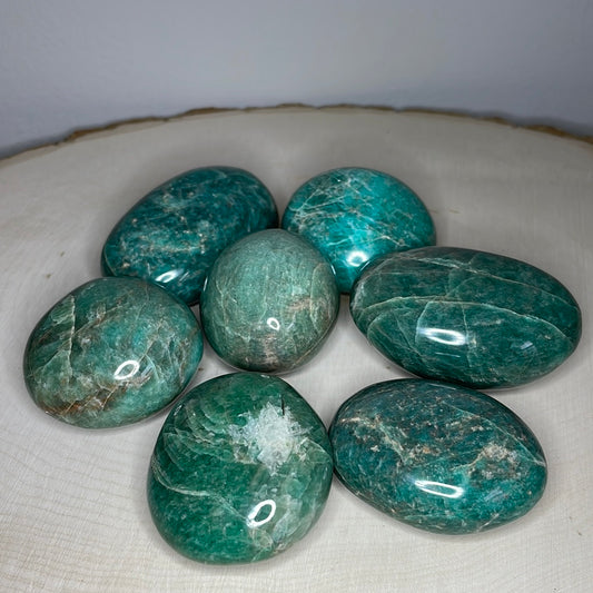 Amazonite Palm Stone