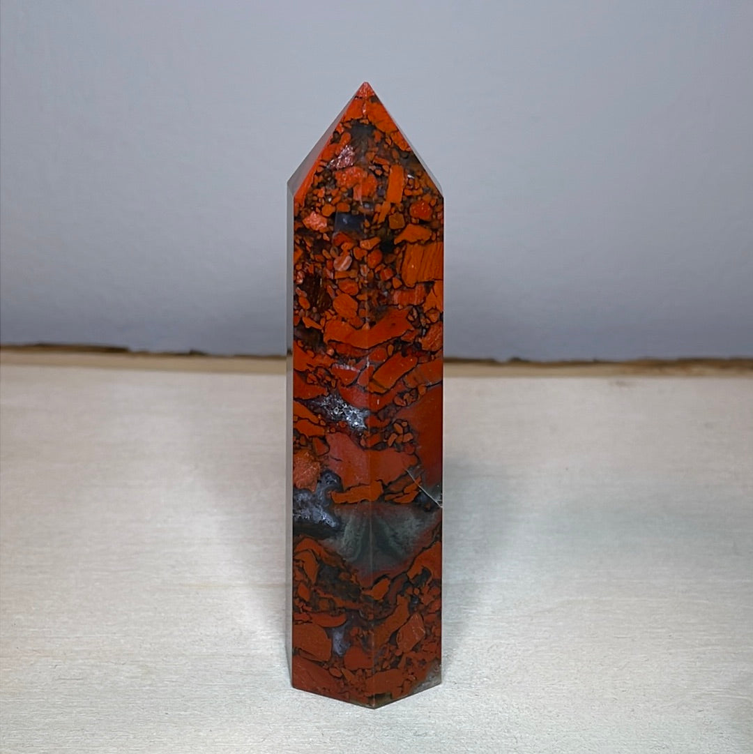 Breciatted Jasper Towers