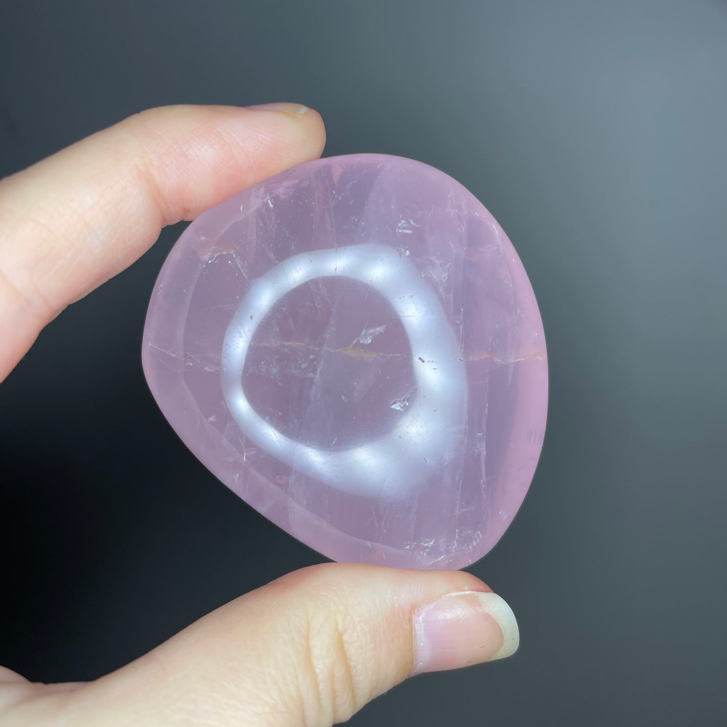 Rose Quartz Palm Stones