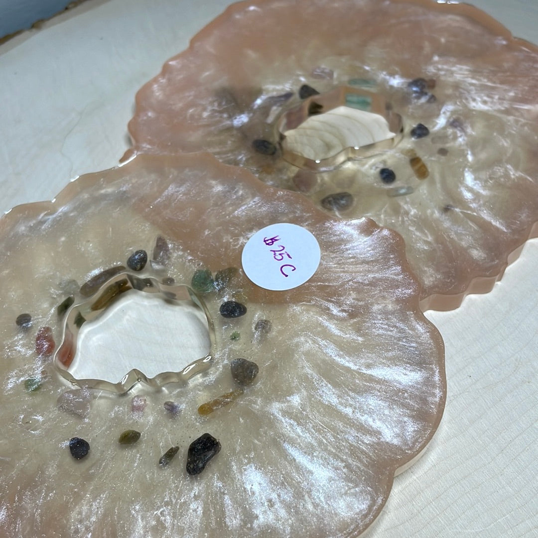 Resin Crystal Coasters
