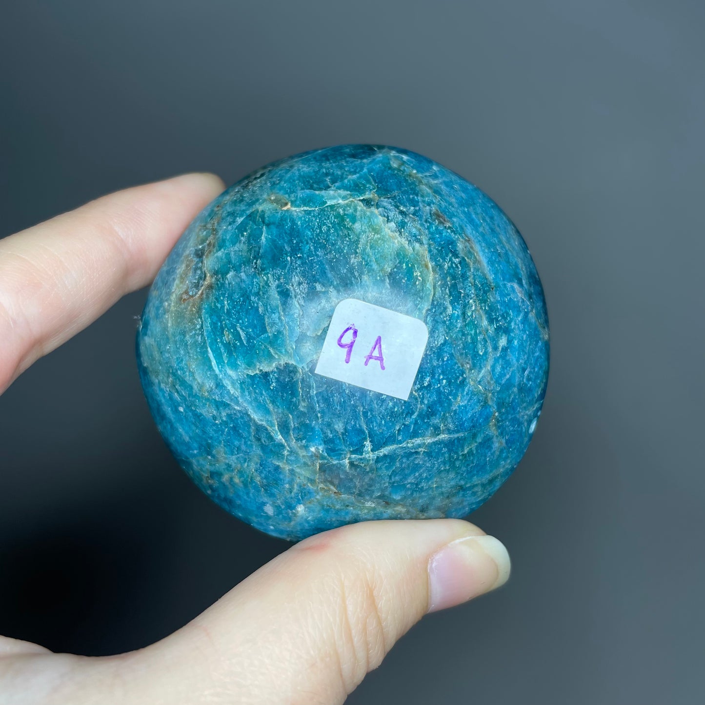 Blue Apatite Palm Stones