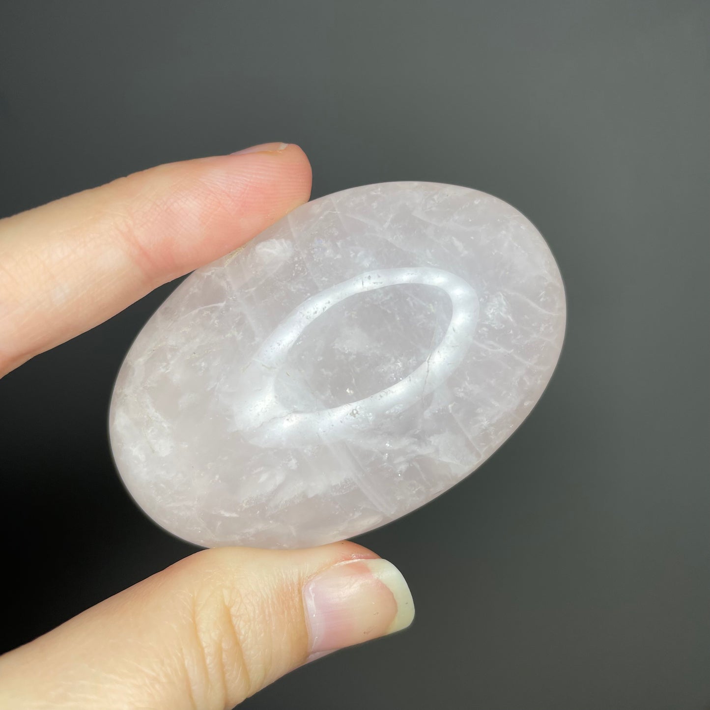 Rose Quartz Palm Stones