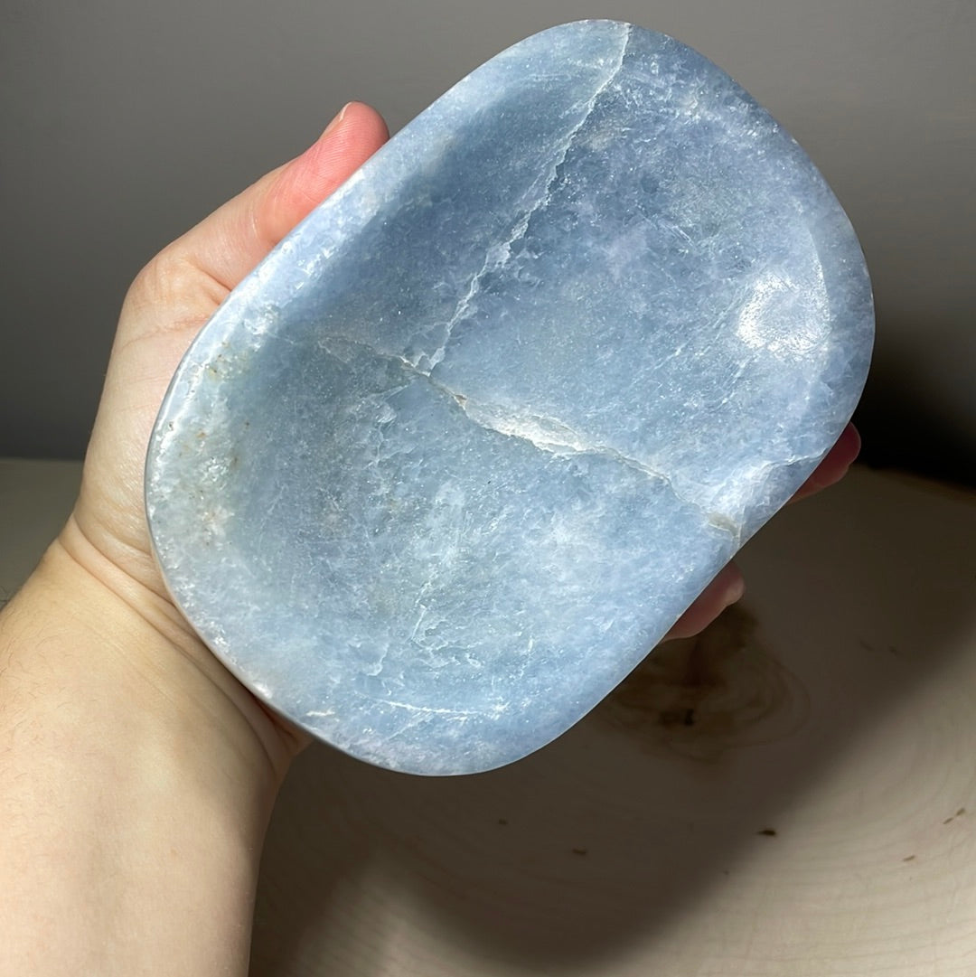 Blue Calcite Bowls