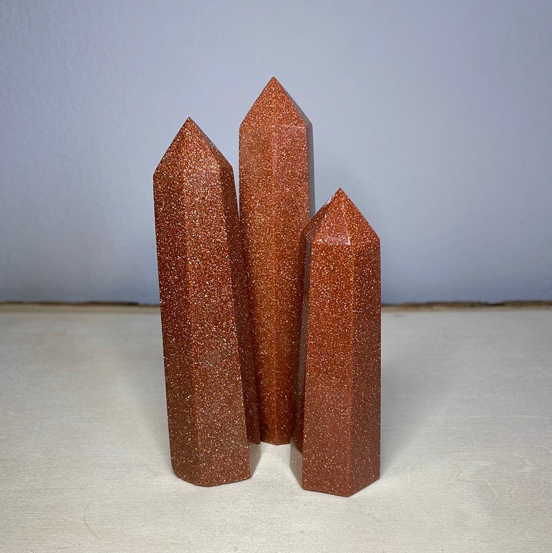 Golden Sandstone Towers