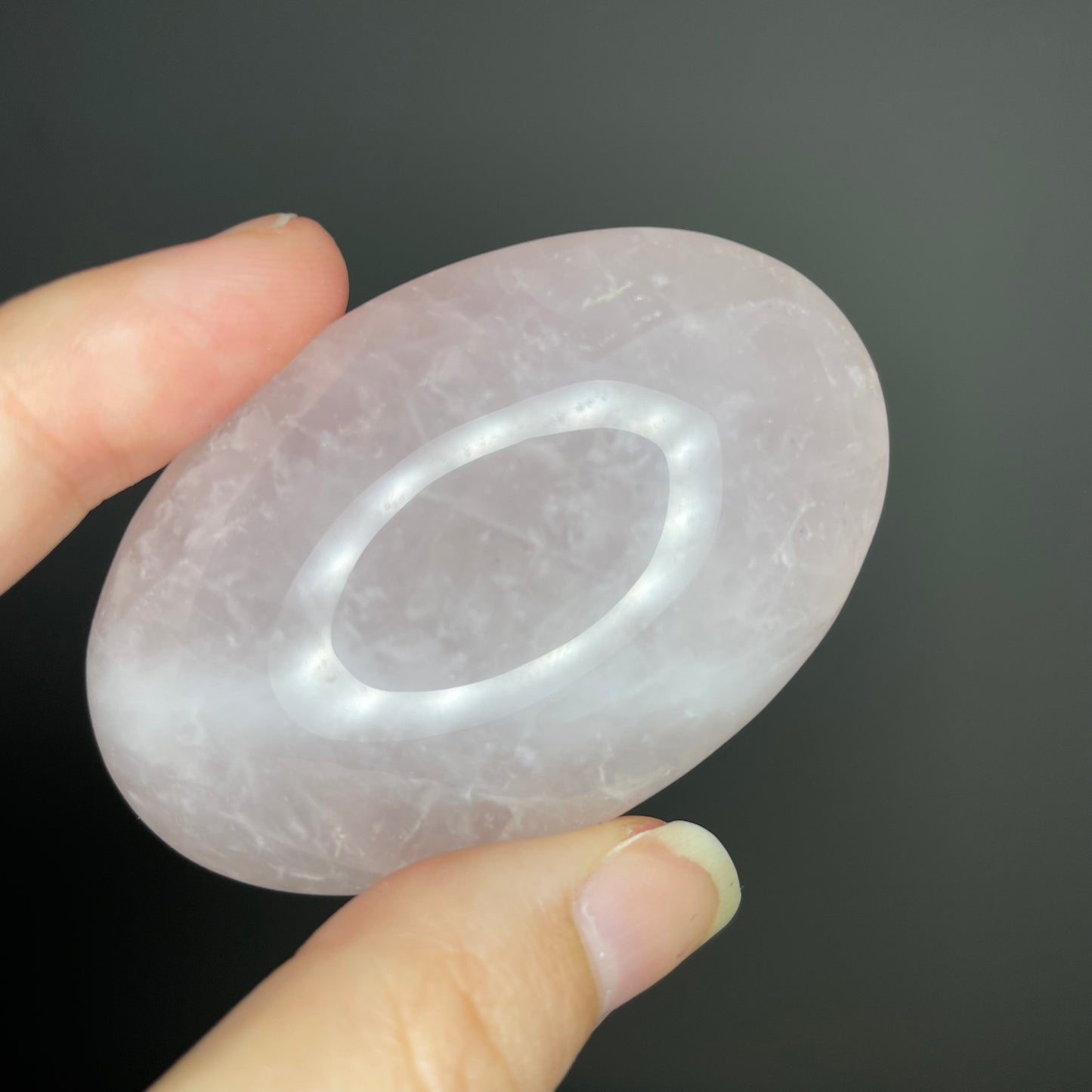 Rose Quartz Palm Stones