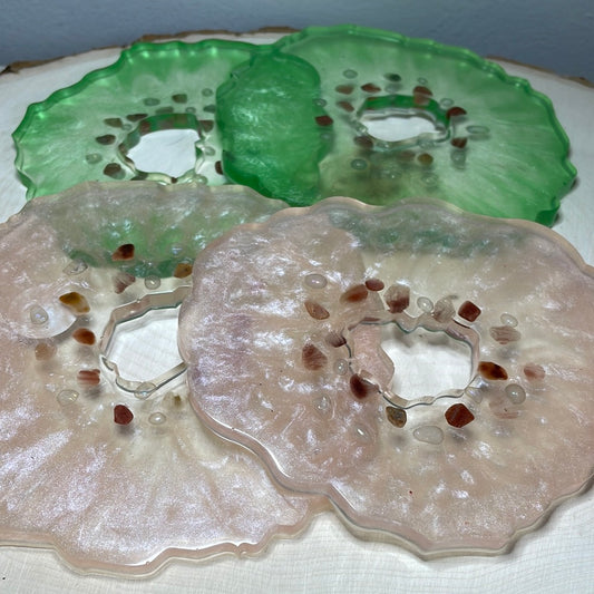 Resin Crystal Coasters