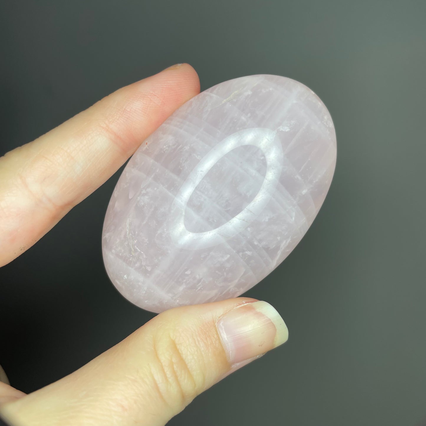Rose Quartz Palm Stones