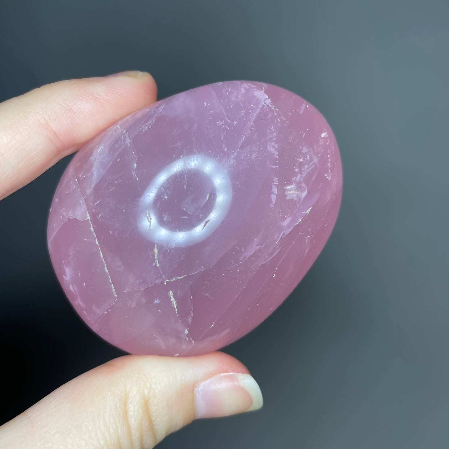 Rose Quartz Palm Stones