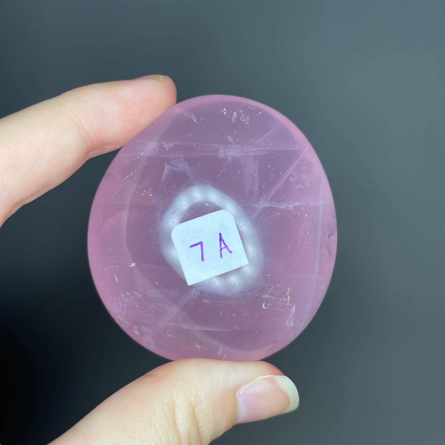 Rose Quartz Palm Stones