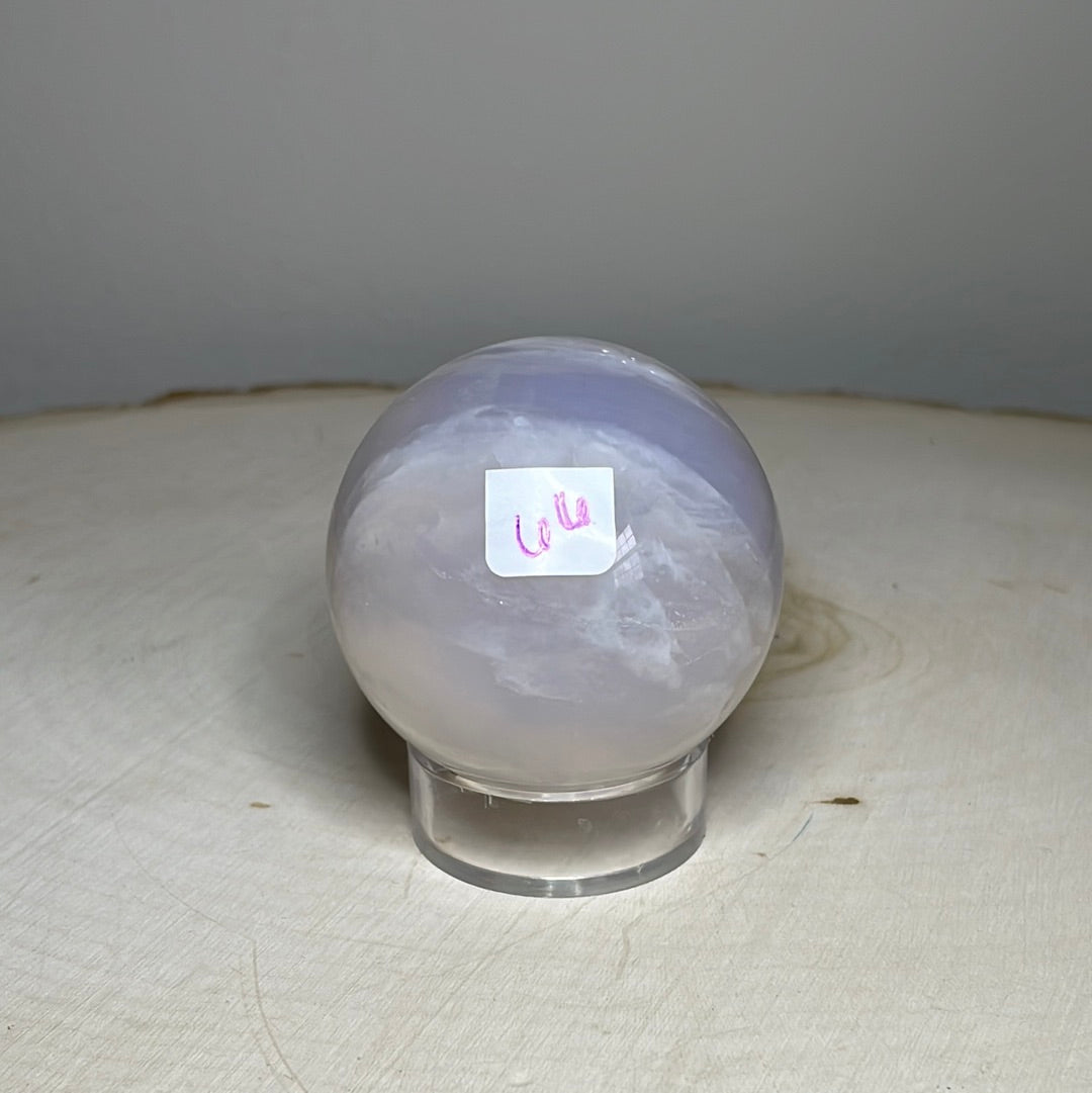 Blue Rose Quartz Spheres