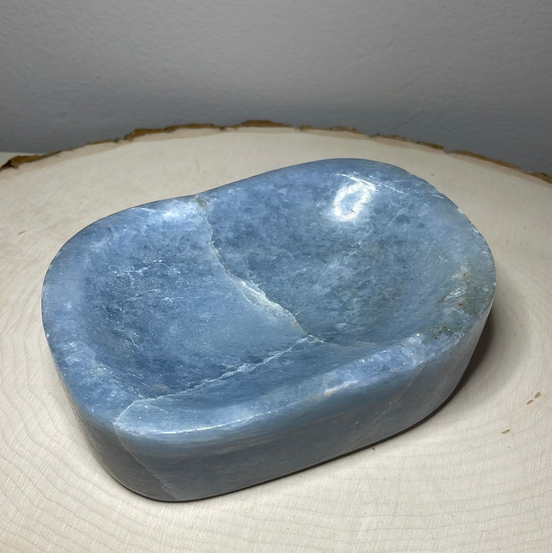 Blue Calcite Bowls
