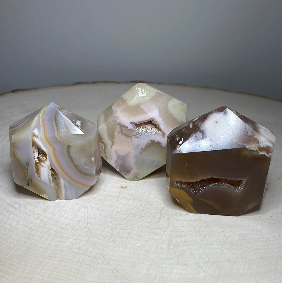 Flower Agate Freeform