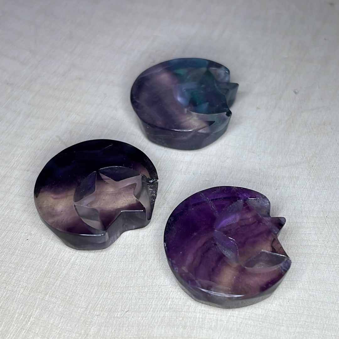Flourite (Rainbow) Mini Shapes