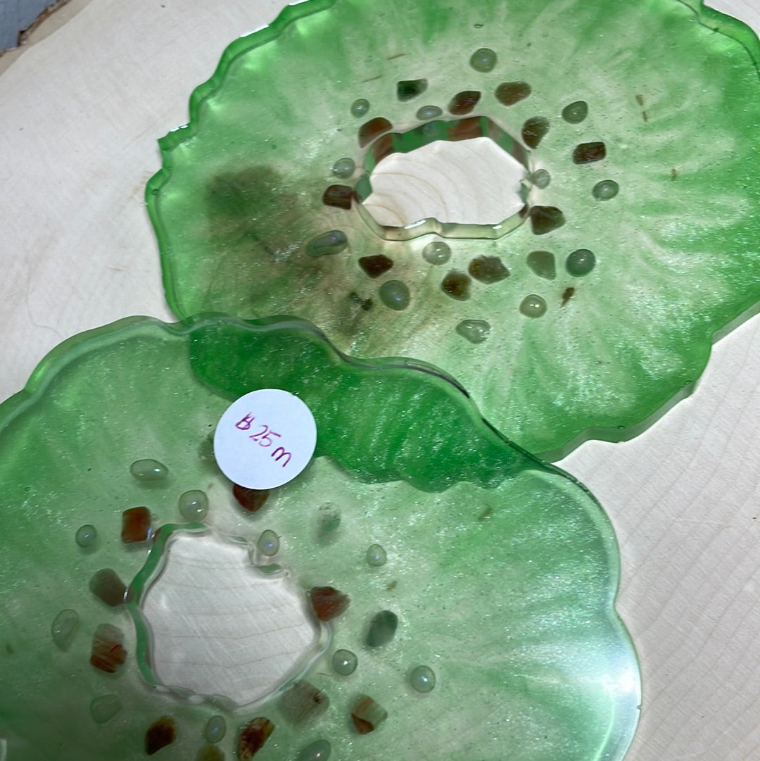 Resin Crystal Coasters